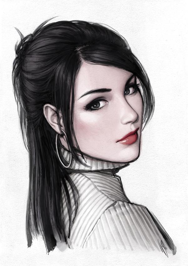 30 Awesome Digital Portraits