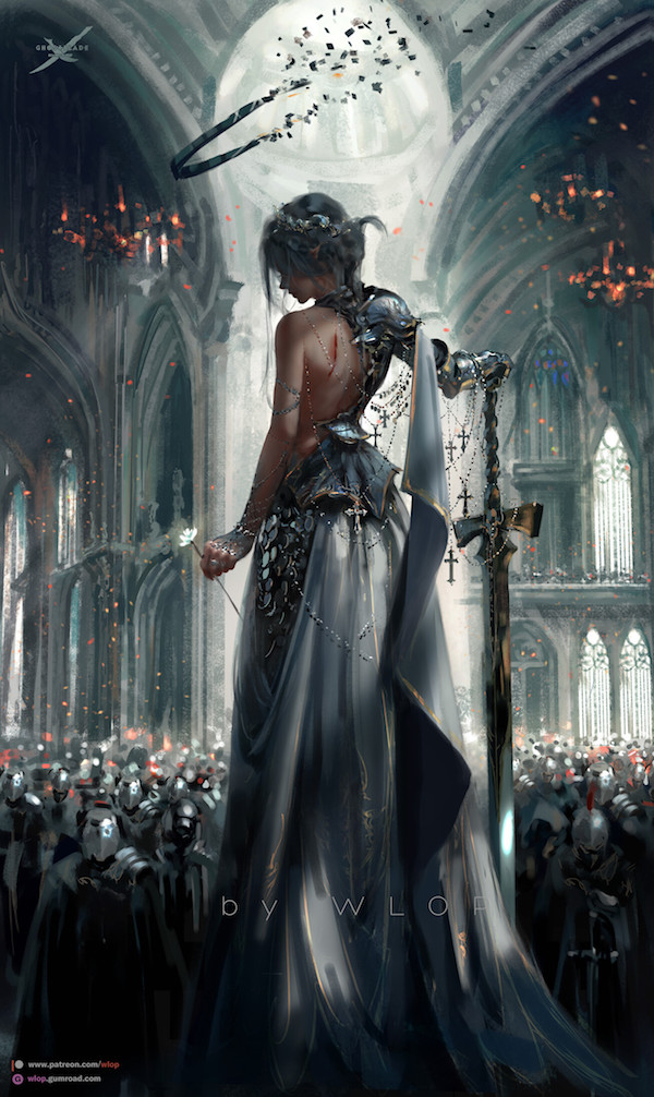 Digital Art by Wang Ling