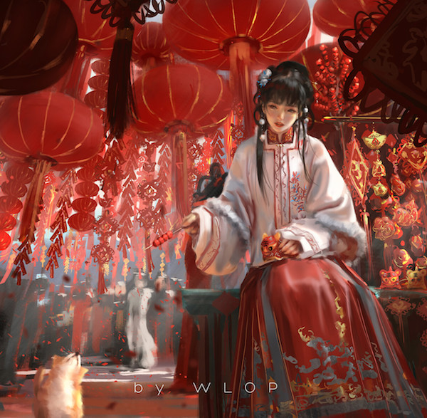 Digital Art by Wang Ling