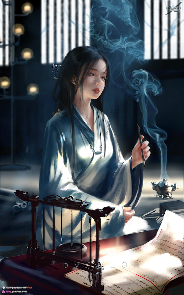 Digital Art by Wang Ling
