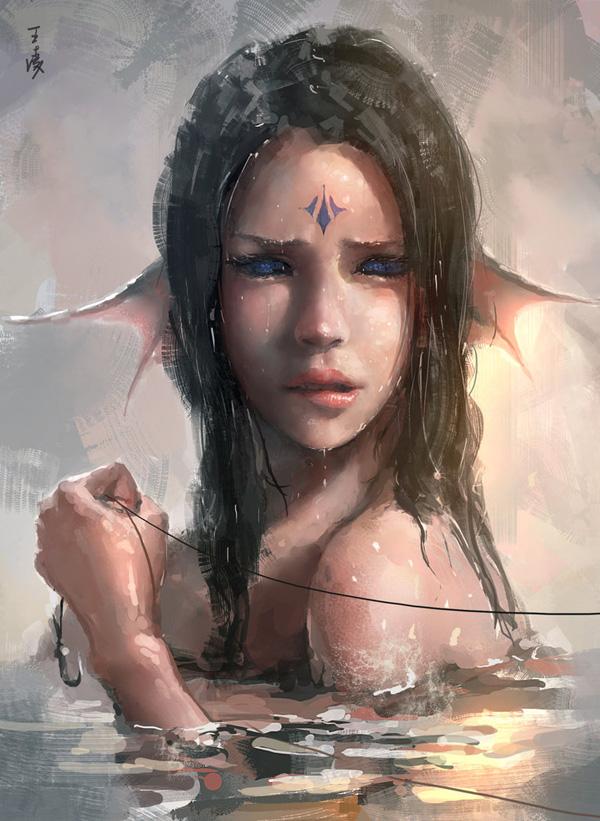 Digital Art by Wang Ling