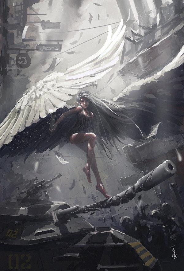 Digital Art by Wang Ling