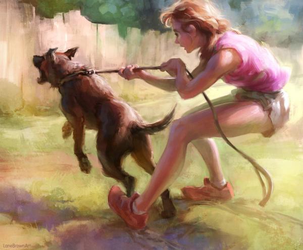 Digital Paintings by Lane Brown