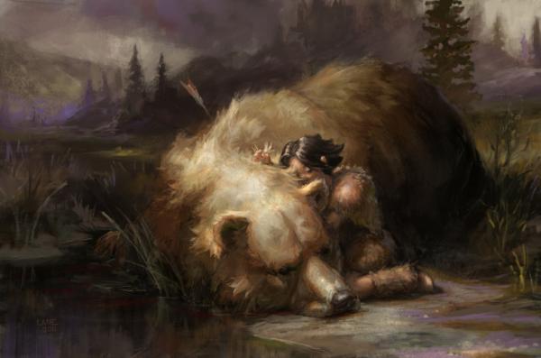 Digital Paintings by Lane Brown