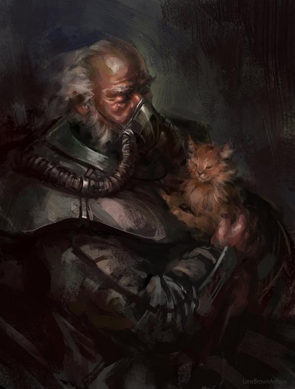 Digital Paintings by Lane Brown