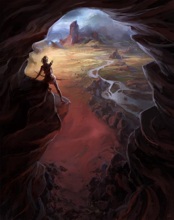 Digital Paintings by Lane Brown