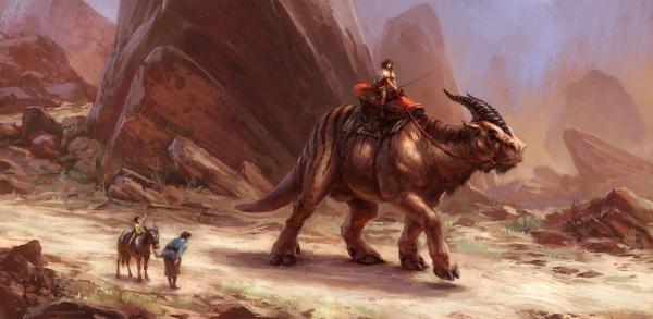 Digital Paintings by Lane Brown