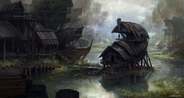 Digital Paintings by Lane Brown