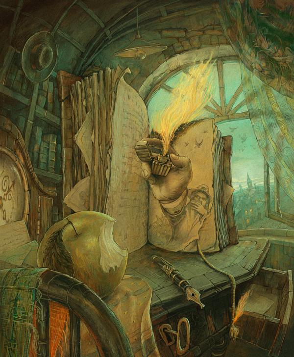 Surreal Digital Art by Andrew Ferez