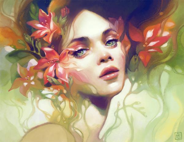 Digital Painting by Anna Dittmann