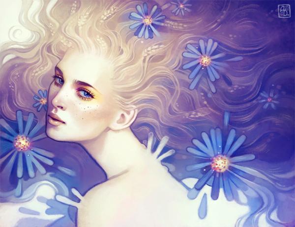 Digital Painting by Anna Dittmann