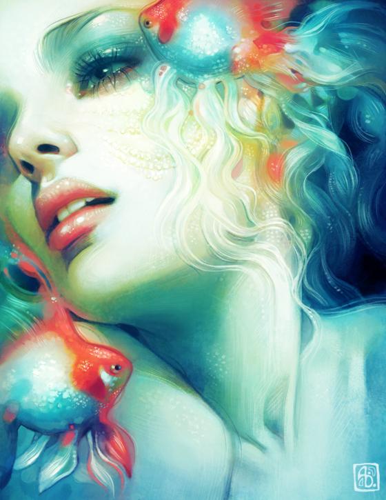 Digital Painting by Anna Dittmann