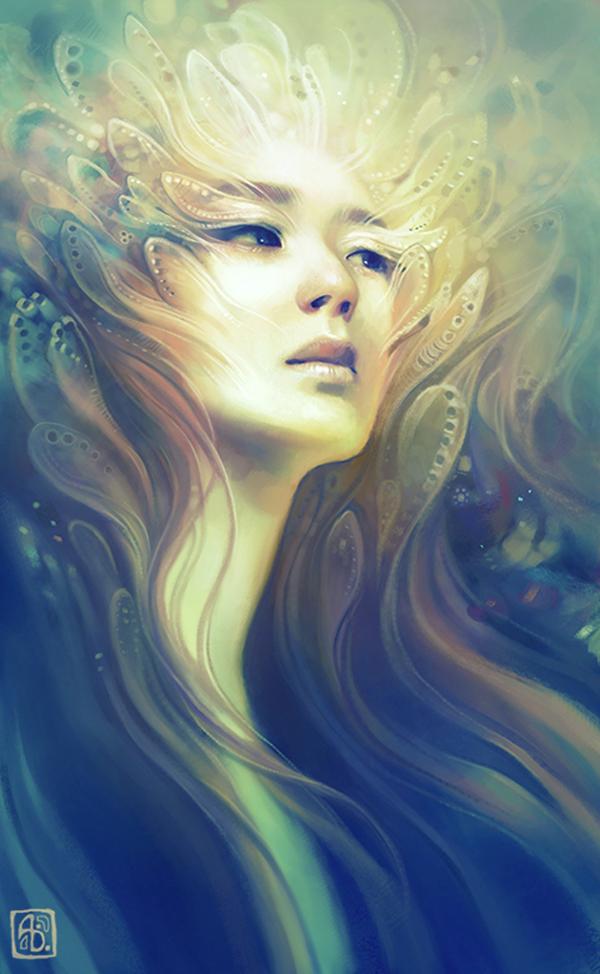 Digital Painting by Anna Dittmann
