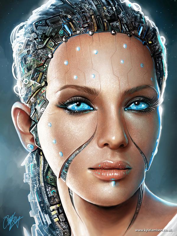 Realistic Finger Paintings by Kyle Lambert