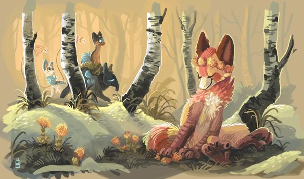 Animal Illustrations by Tina