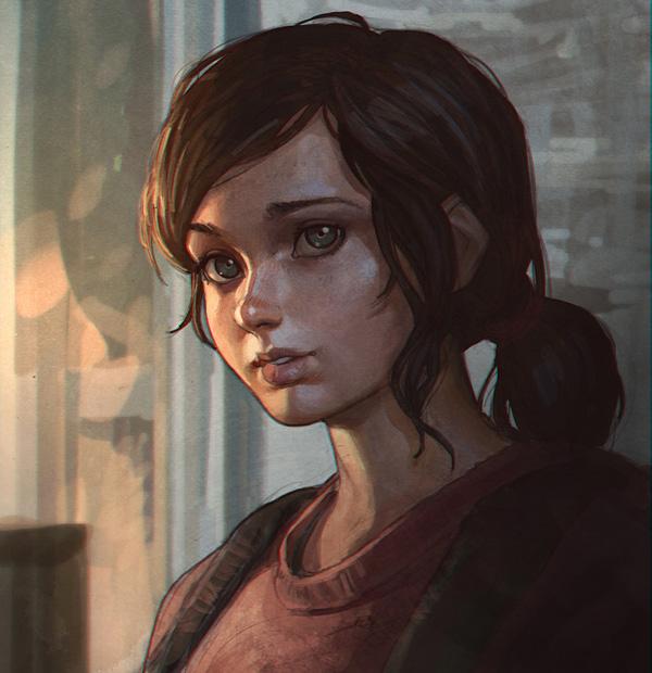 Vector Portraits by Ilya Kuvshinov