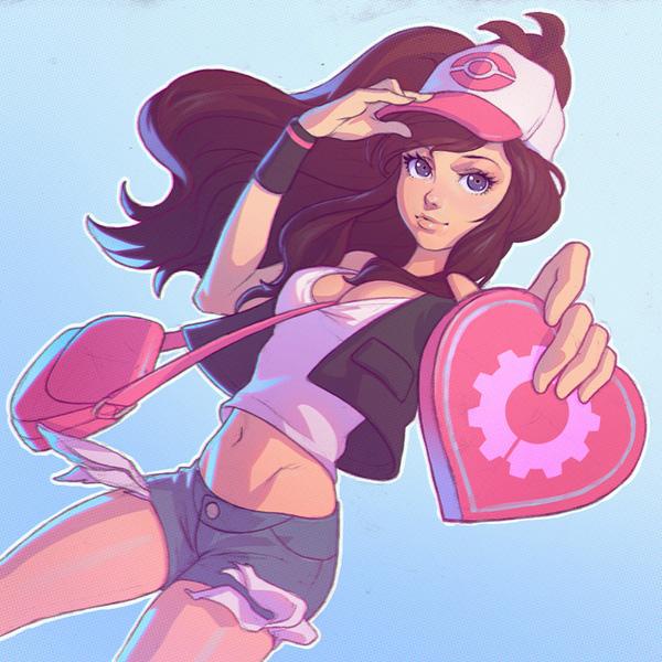 Vector Portraits by Ilya Kuvshinov