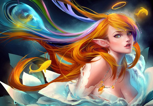 Beautiful Digital Art by sakimichan