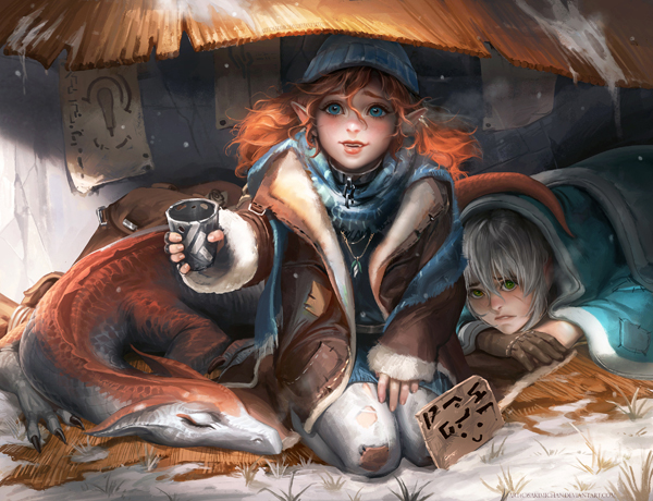 Beautiful Digital Art by sakimichan