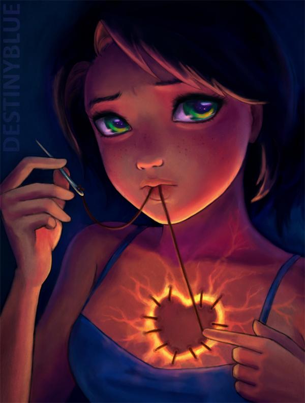 50 Examples of Anime Digital Art