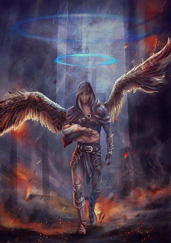 Fantasy Digital Art by Vasylina Holodilina