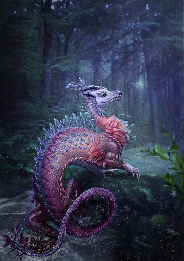 Fantasy Digital Art by Vasylina Holodilina