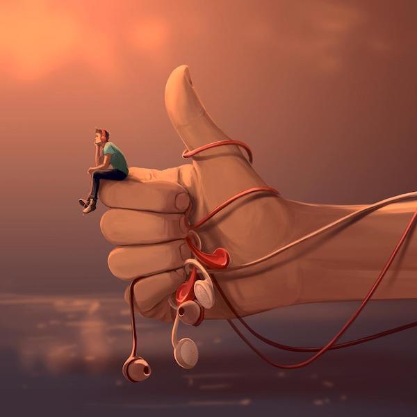 Surreal Digital Art by Cyril Rolando