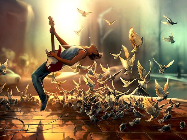 Surreal Digital Art by Cyril Rolando