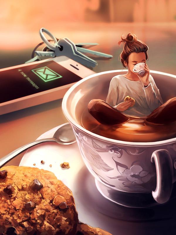 Surreal Digital Art by Cyril Rolando
