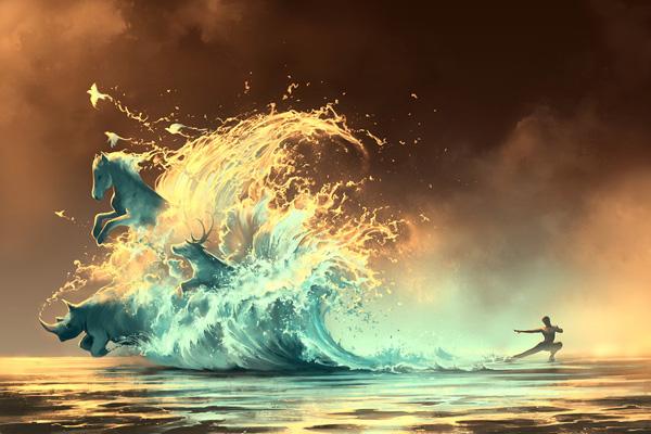 Surreal Digital Art by Cyril Rolando