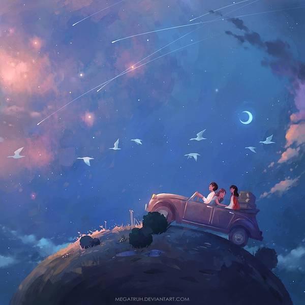 Landscapes &amp; Scenery Digital Art by Niken Anindita