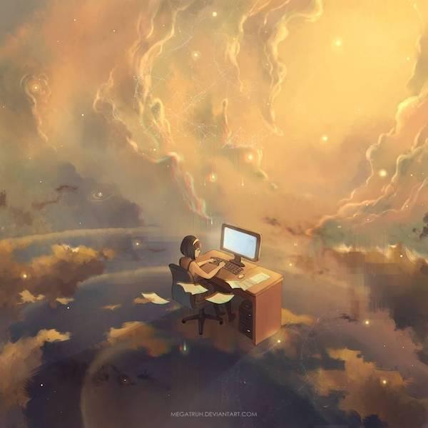 Landscapes &amp; Scenery Digital Art by Niken Anindita