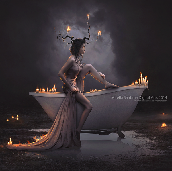 Digital Paintings by Mirella Santana