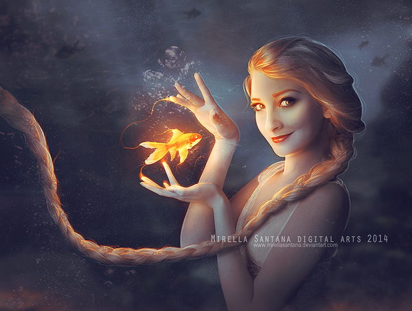 Digital Paintings by Mirella Santana