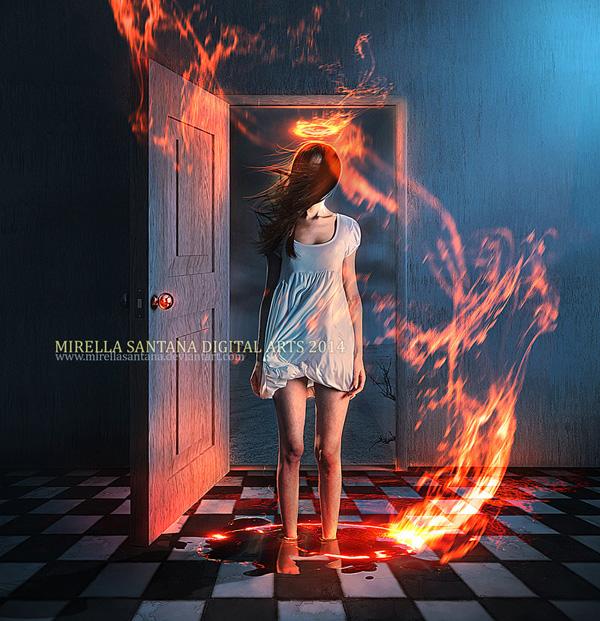 Digital Paintings by Mirella Santana