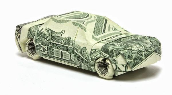 Dollar Money Origami by Won Park