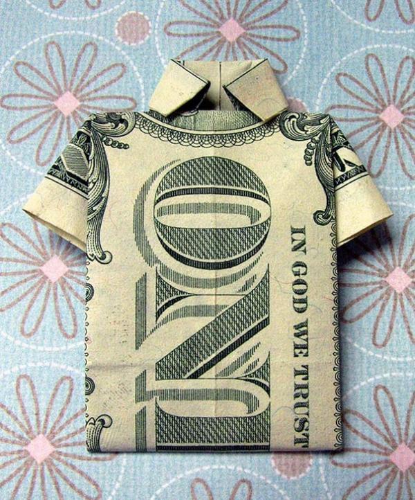 Dollar Money Origami by Won Park