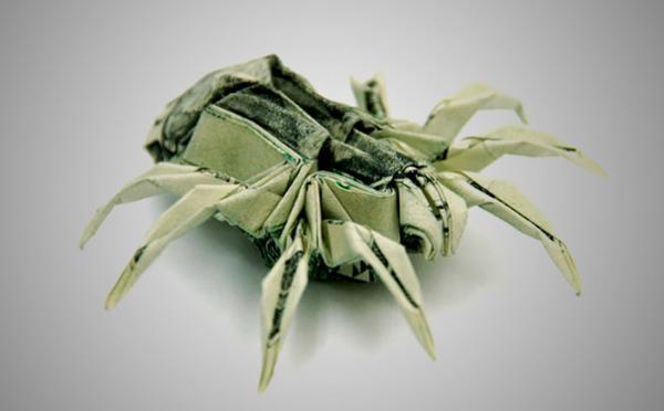 Dollar Money Origami by Won Park