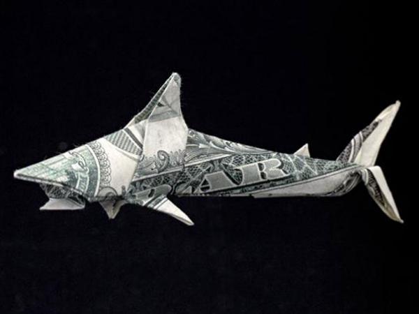 Dollar Money Origami by Won Park