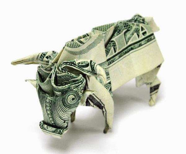 Dollar Money Origami by Won Park