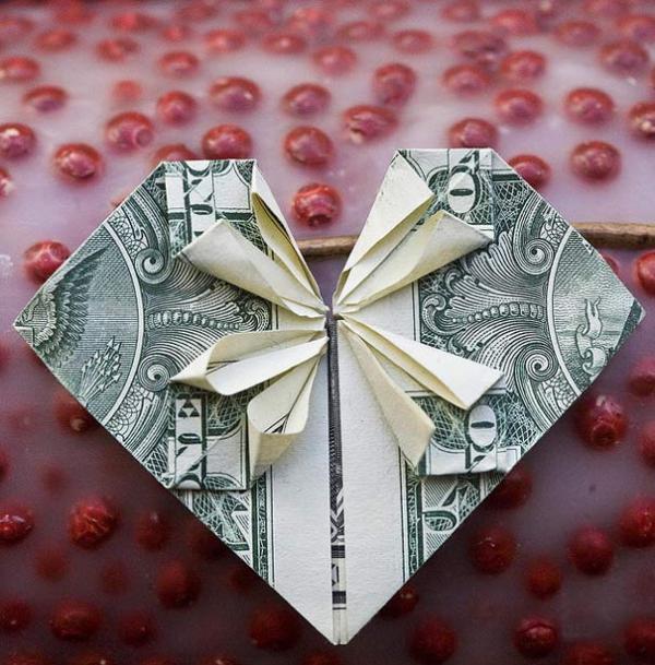 Dollar Money Origami by Won Park