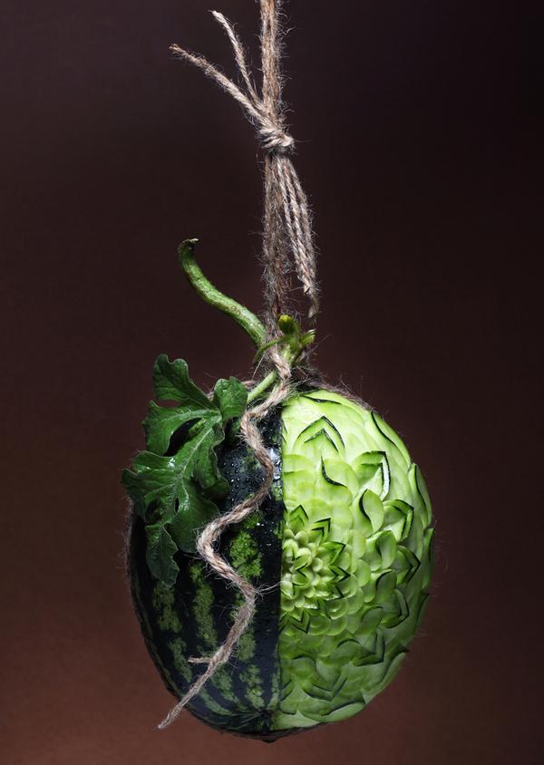 Creative Food Carvings Photography by Ilian Iliev