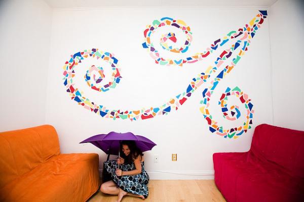 Colorful Paper Art by Katie Sokoler