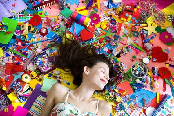 Colorful Paper Art by Katie Sokoler