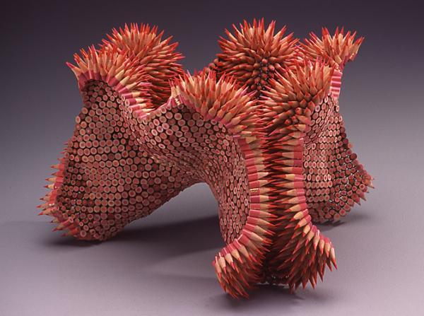 Pencil Sculptures by Jennifer Maestre