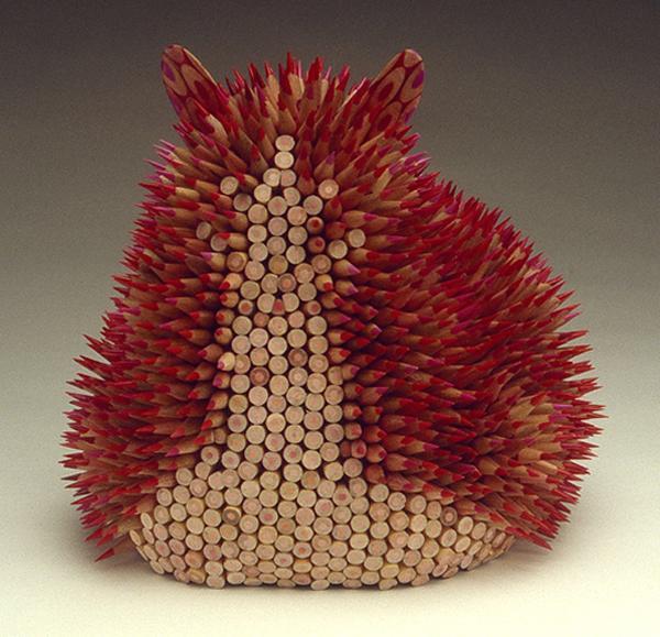 Pencil Sculptures by Jennifer Maestre