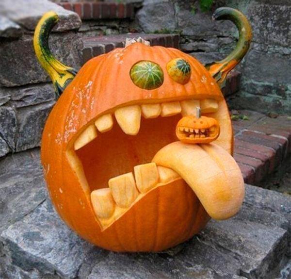 50+ Creative Pumpkin Carving Ideas