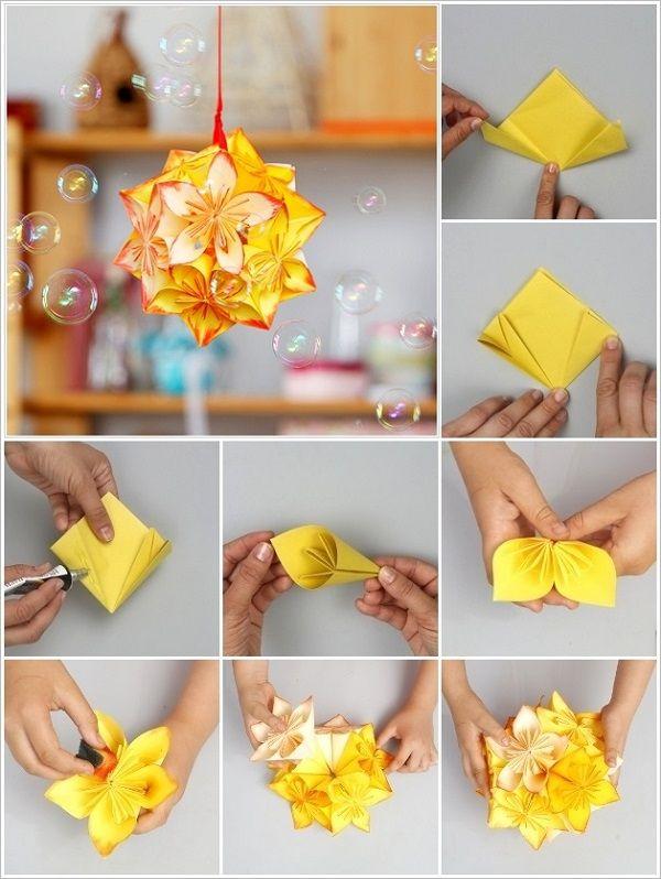 40 Origami Flowers You Can Do