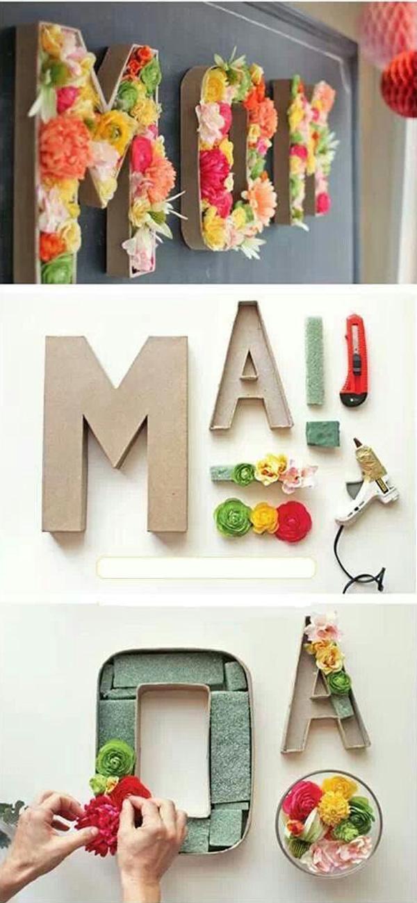 35 Creative DIY Letters in Life
