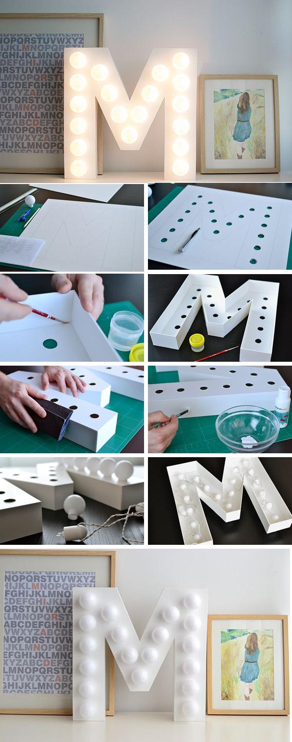 35 Creative DIY Letters in Life